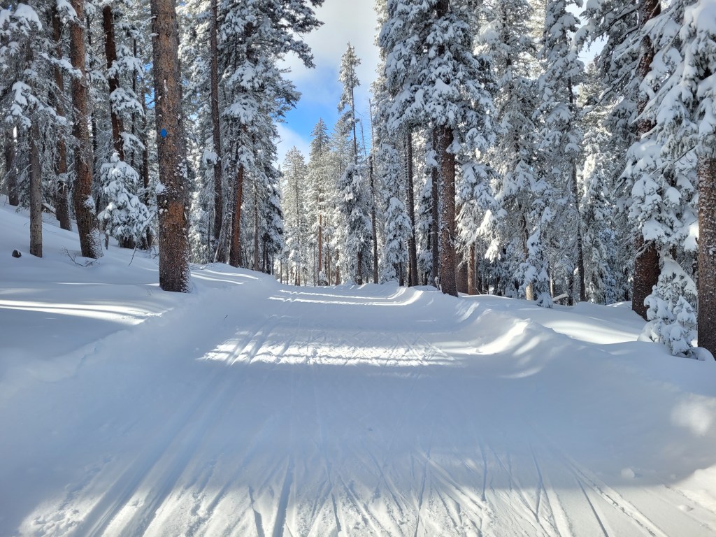 silent sports ski trail