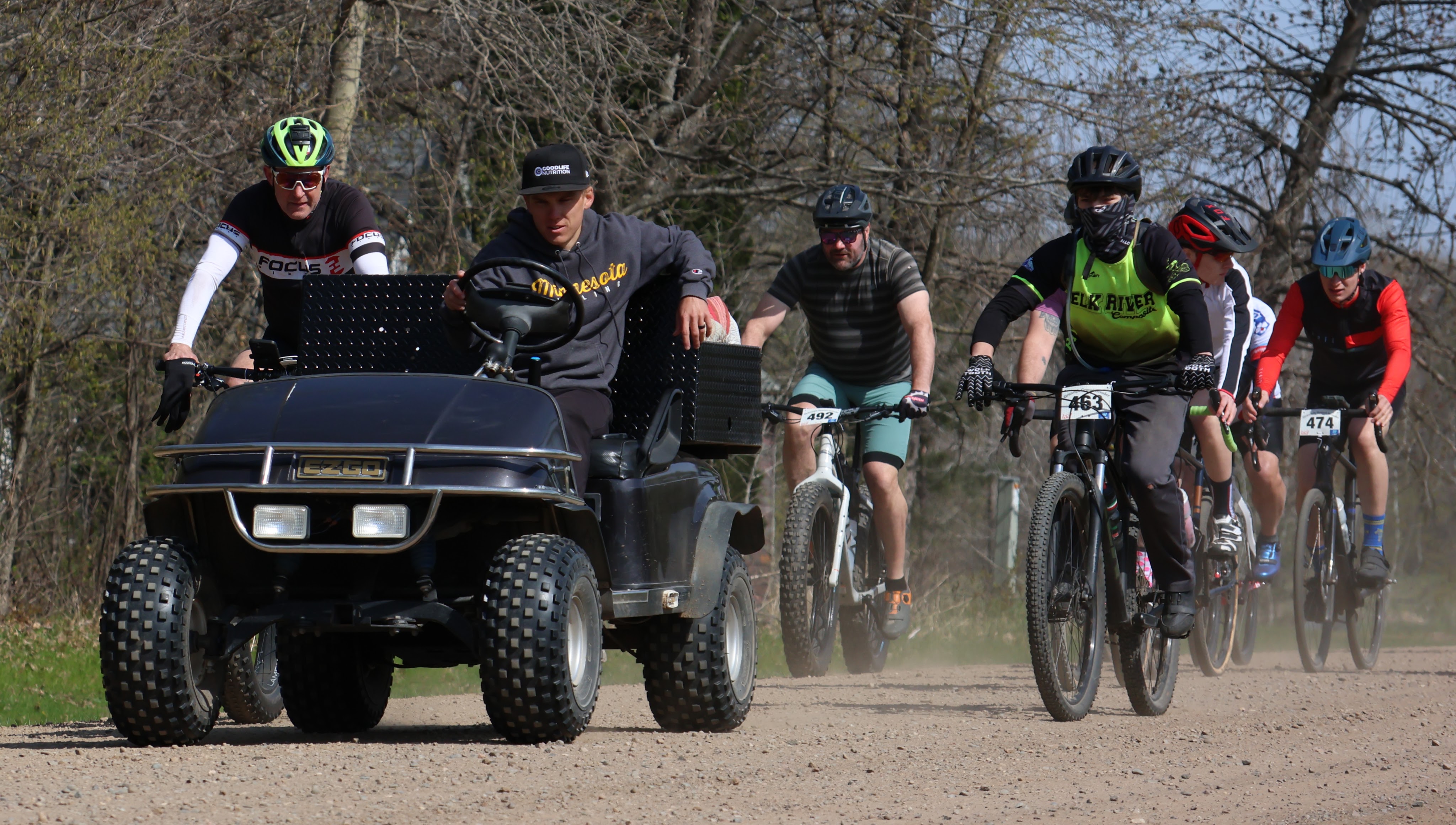 silent sports, granny's gravel grinder the lead out