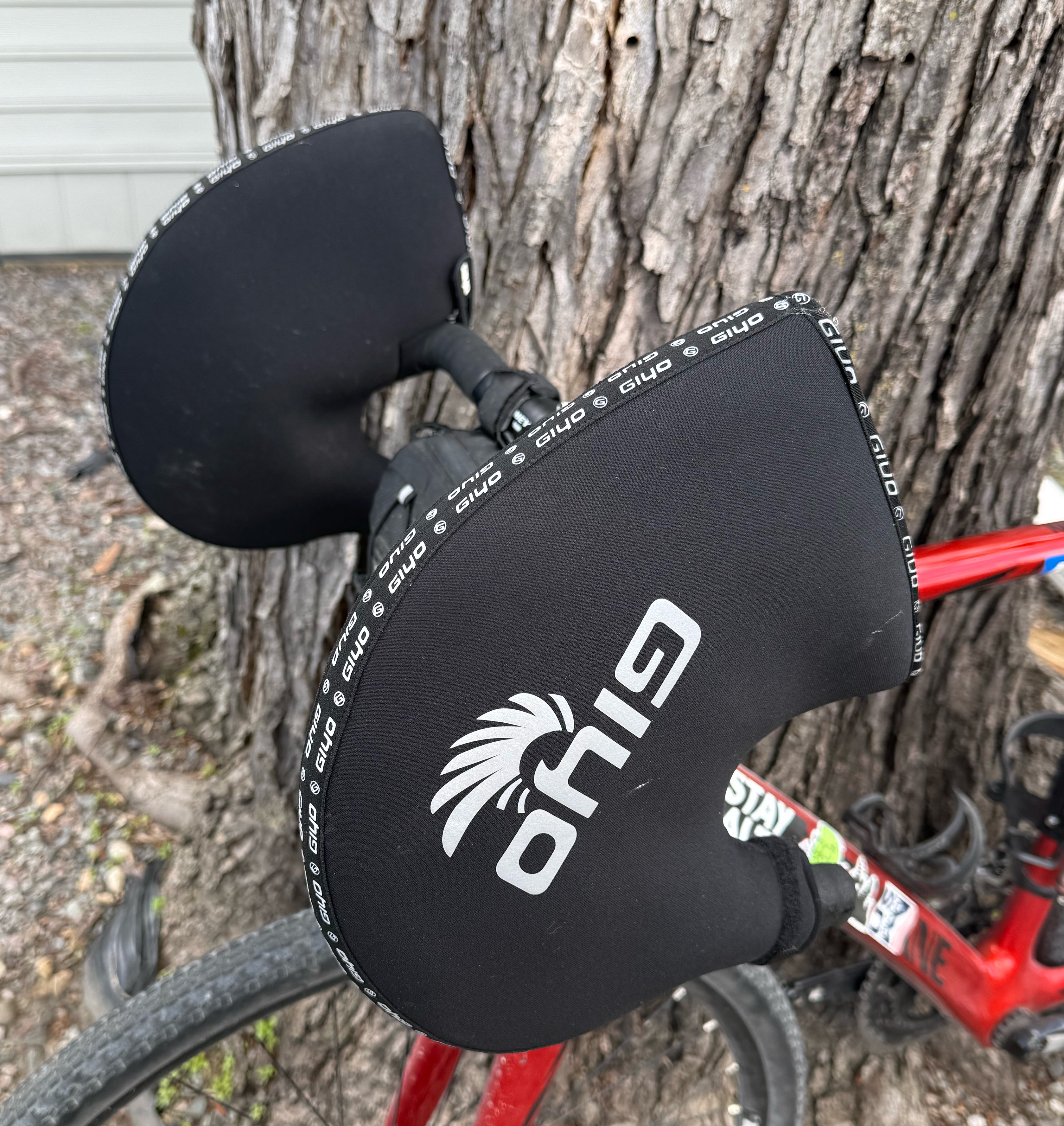 Silent Sports drop bar mittens