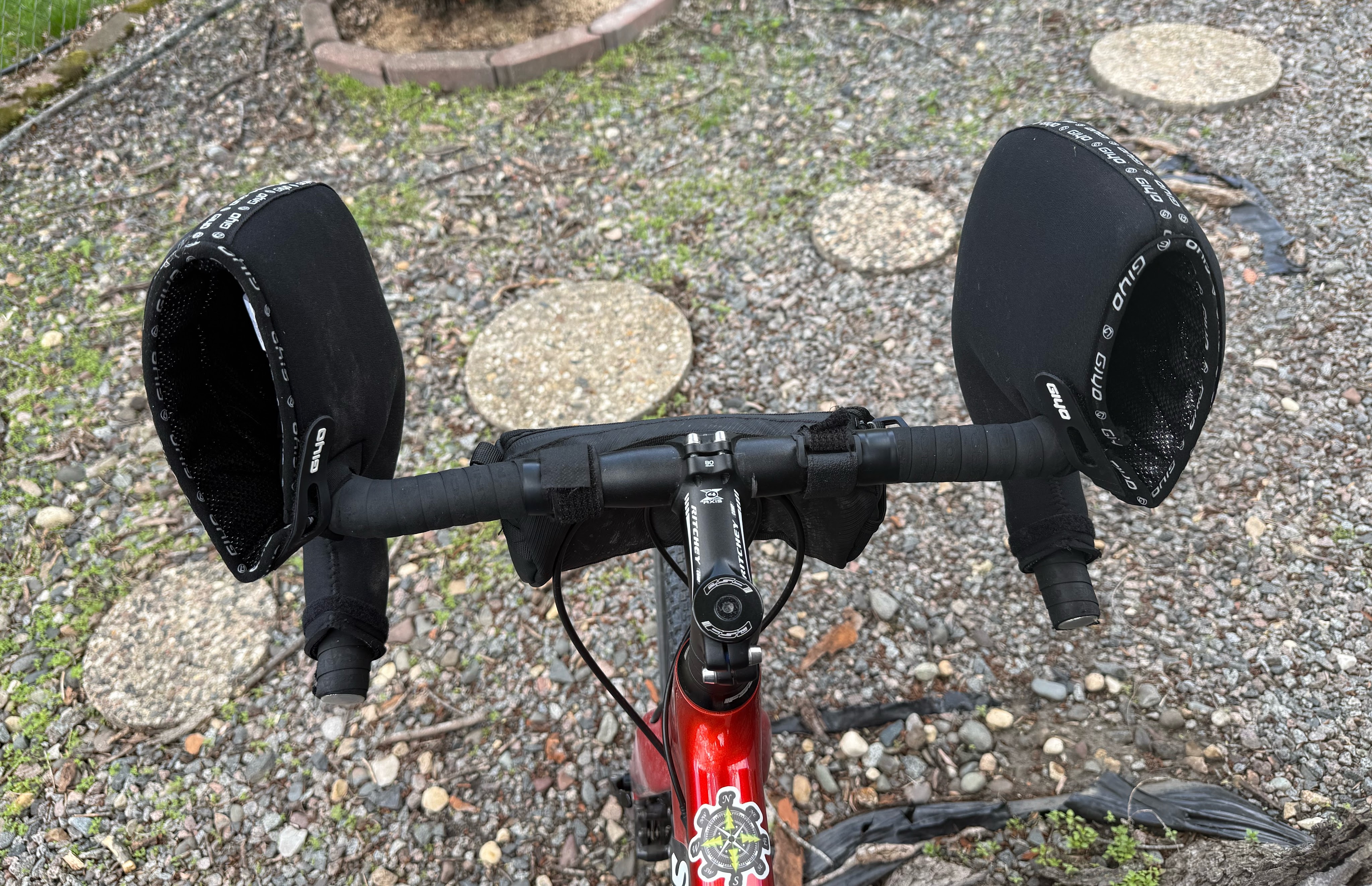 Silent Sports drop bar mittens